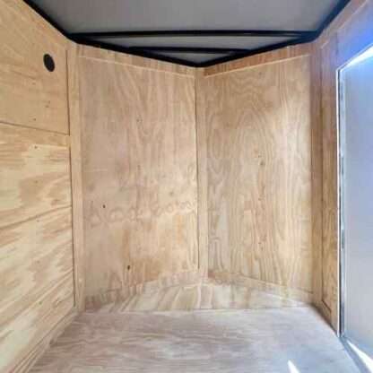 Titanium Cargo 6x12 Single Axle Charcoal Grey Enclosed Trailer - Image 2