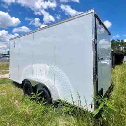 Titanium Cargo 6x12 Single Axle White Enclosed Trailer - Image 5