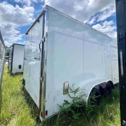 Titanium Cargo 6x12 Single Axle White Enclosed Trailer - Image 4