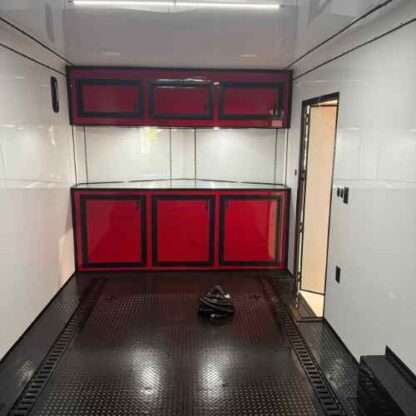 Titanium Cargo 8.5x20 Tandem Axle Red Race Trailer with Blackout Package - Image 3