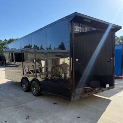 Titanium Cargo 8.5x24 Tandem Axle Black Race Trailer with Blackout Package - Image 4