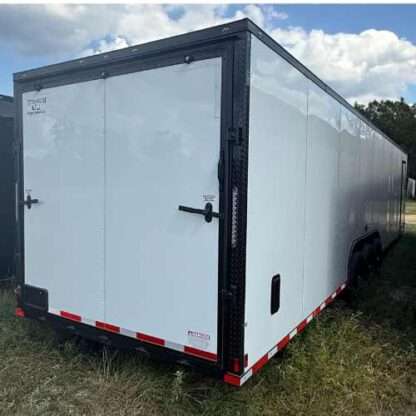 Titanium Cargo 8.5x36 Triple Axle White Enclosed Cargo Trailer with Blackout Package - Image 5
