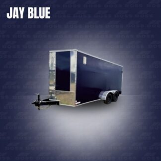 Jay Dark blue cargo trailer